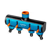 Поливочные распределители 3/4" - 1"GRINDA TS-4, четырехканальный, с внутренней резьбой,8-426313 Поливочные распределители 3/4" - 1"GRINDA TS-4, четырехканальный, с внутренней резьбой,8-426313