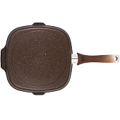 Сковорода-гриль 280х280мм Marble Induction а/п кофейный мрамор сгкмки280а Сковорода-гриль 280х280мм Marble Induction а/п кофейный мрамор сгкмки280а