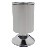 Опора мебельная (ножка) 10.03.07 (50х100 мм) серебро 312005 Опора мебельная (ножка) 10.03.07 (50х100 мм) серебро 312005