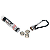 Лазерная указка "Мастер К", с карабином, 2 LED, 7 х 1.5 см 3725752