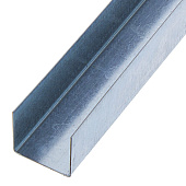 Профиль потолочный направляющий ППН 28х27 (0,6мм) ПРОФИ L1,5м Профиль потолочный направляющий ППН 28х27 (0,6мм) ПРОФИ L1,5м