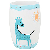  Стакан для зубных щеток Саванна полирезина 106532 Zenfort 