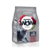 Сухой корм для кошек AlphaPet WOW Superpremium, 350 г, говядина и печень