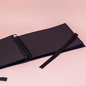  Фотоальбом "Long", black (21,5 х 15 см) 