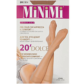  Гольфы MINIMI Gamb. Dolce 20 (2 пары) Caramello 0 