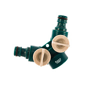 Поливочный распределитель 3/4",RACO ORIGINAL, двухканальный, с внутренней резьбой, 4250-55255C Поливочный распределитель 3/4",RACO ORIGINAL, двухканальный, с внутренней резьбой, 4250-55255C