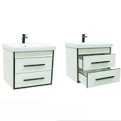 Тумба Лима 60 подвесная Бетон Пайн с раковиной Como 60 Vimark Тумба Лима 60 подвесная Бетон Пайн с раковиной Como 60 Vimark