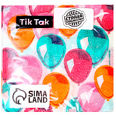  Салфетки бумажные «Воздушные шары», 24х24 см, 20 шт 