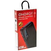  Внешний аккумулятор Energy Power Bank 6000 черный 