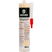 Герметик акриловый Grover W100 для дерева и паркета бук 300 мл Герметик акриловый Grover W100 для дерева и паркета бук 300 мл