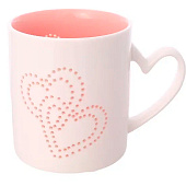 Кружка фарфорвая Рисовые зерна REPAST, 400 мл 67535 Кружка фарфорвая Рисовые зерна REPAST, 400 мл 67535