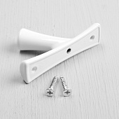 Крючок мебельный CAPPIO BRANCH белый 9617921 Крючок мебельный CAPPIO BRANCH белый 9617921