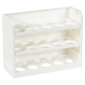 Подставка для яиц на 30 штук Белый М1179 Подставка для яиц на 30 штук Белый М1179
