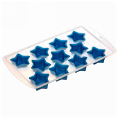 Форма для льда пластиковая с силиконом "Звездочки" 317-1655 Форма для льда пластиковая с силиконом "Звездочки" 317-1655