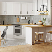 Декор 19,8х39,8 Эллен бело-бирюзовый арт.1641-8646 /Лассельсбергер Декор 19,8х39,8 Эллен бело-бирюзовый арт.1641-8646 /Лассельсбергер