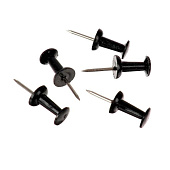  Кнопки силовые  50 шт. ErichKrause Classic, черные, 62053 