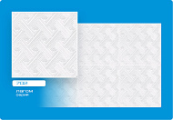 Плита потолочная пресс 50х50 702 (30) бел / Формат Плита потолочная пресс 50х50 702 (30) бел / Формат