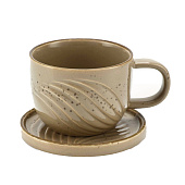 Чайная пара Dolce Ceramo. «Песчаный берег», 10278387 Чайная пара Dolce Ceramo. «Песчаный берег», 10278387