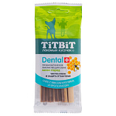 Лакомство для собак  мини  DENTAL+ жеват. снек кролик с прополисом 013984 25г