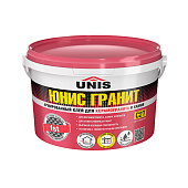 Клей армированный для плит большого размера Юнис Гранит C2T (5кг) /Unis