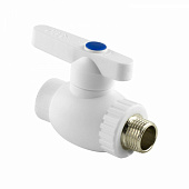 Шаровый кран НР 25х3/4" PPR Шаровый кран НР 25х3/4" PPR