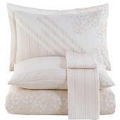  Комплект постельного белья HOBBY HOME Romance, полутороспальный, поплин, наволочка 50х70 см, бежевый 