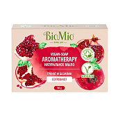  Мыло туалетное BioMio BIO-SOAP SUPERFOOD Гранат и базилик 90 г 