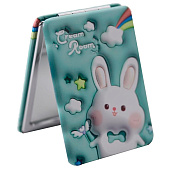 Зеркало "Cartoon rabbit", green Зеркало "Cartoon rabbit", green