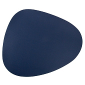  Салфетка сервировочная (плейсмат) "Экокожа" (синий) 45х37 см (min4) 9903255-5 