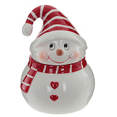 Емкость для сыпучих продуктов "Снеговик", 350 мл 15 см 764531 Емкость для сыпучих продуктов "Снеговик", 350 мл 15 см 764531