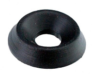  Шайба для обивки пласт.3 мм черн.(30 шт) 
