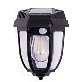  Фонарь садовый настенный 16х12х12см солн бат 3режима датч движ арт.274521 