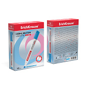  Текстовыделитель ErichKrause V-40 (0,6 - 5,2 мм) голубой, скошенный, 30978 