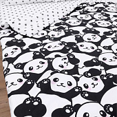  Комплект постельного белья 1,5 спальный Mariya DeLuxe Панда тайм 500106/1 