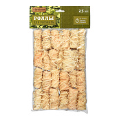 Роллы для розжига мангалов, барбекю, каминов и печей 25 шт. в уп. /9 BOYSCOUT Роллы для розжига мангалов, барбекю, каминов и печей 25 шт. в уп. /9 BOYSCOUT