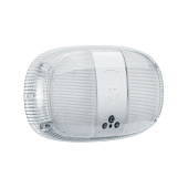  Светильник накладной LED ДПБ 12Вт овал белый регулир темп оптико-акуст датчик IP40 /Navigator 