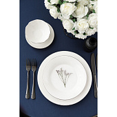 Тарелка глубокая с утолщённым краем Magistro La Perle 22 см белый 9225423 Тарелка глубокая с утолщённым краем Magistro La Perle 22 см белый 9225423