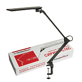 Светильник настольный LED 7Вт Сириус пантограф+струбцина сенсор диммер черный Светильник настольный LED 7Вт Сириус пантограф+струбцина сенсор диммер черный