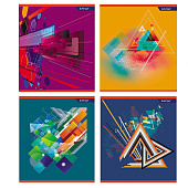 Тетрадь А5 36л скрепка клетка обложка мелованный картон, New line, AL10356 Тетрадь А5 36л скрепка клетка обложка мелованный картон, New line, AL10356