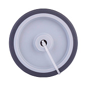 Колесо 125мм пласт.с резин.бандажом (1 шт)(70кг) Колесо 125мм пласт.с резин.бандажом (1 шт)(70кг)