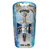 Станок для бритья DORCO PACE 3 (станок + 2 кассеты), система с 3 лезвиями, TRA4002 Станок для бритья DORCO PACE 3 (станок + 2 кассеты), система с 3 лезвиями, TRA4002