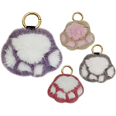 Брелок № 811, Лапа меховая Брелок № 811, Лапа меховая