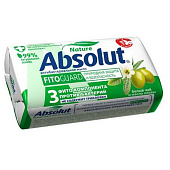 Мыло туалетное Абсолют антибакт FitoGuard Белый чай Mасло оливы 90гр Мыло туалетное Абсолют антибакт FitoGuard Белый чай Mасло оливы 90гр