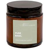 Свеча ароматическая "PURE BASIL" 90 гр. Свеча ароматическая "PURE BASIL" 90 гр.