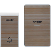 Звонок беспроводной NDB-D-DC06-1V1-Be NAVIGATOR 80511