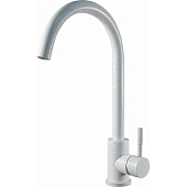  Смеситель для кухни R-излив белый K45 White 