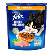Сухой корм FELIX Мясное объедение Курица 600г
