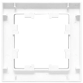 Рамка для розеток и выключателей, 1 пост, цвет белый, EKF Эпика Рамка для розеток и выключателей, 1 пост, цвет белый, EKF Эпика
