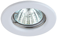 Светильник точечный встраиваемый под лампу GU5.3 ST71 50Вт круг белый MR16 (d80/монтажн d60) /ЭРА Светильник точечный встраиваемый под лампу GU5.3 ST71 50Вт круг белый MR16 (d80/монтажн d60) /ЭРА