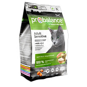  Сухой корм для кошек ПРОБаланс Sensitive 400гр чувствительное пищеварение 